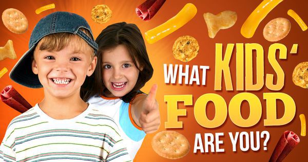 What Kids’ Food Are You?